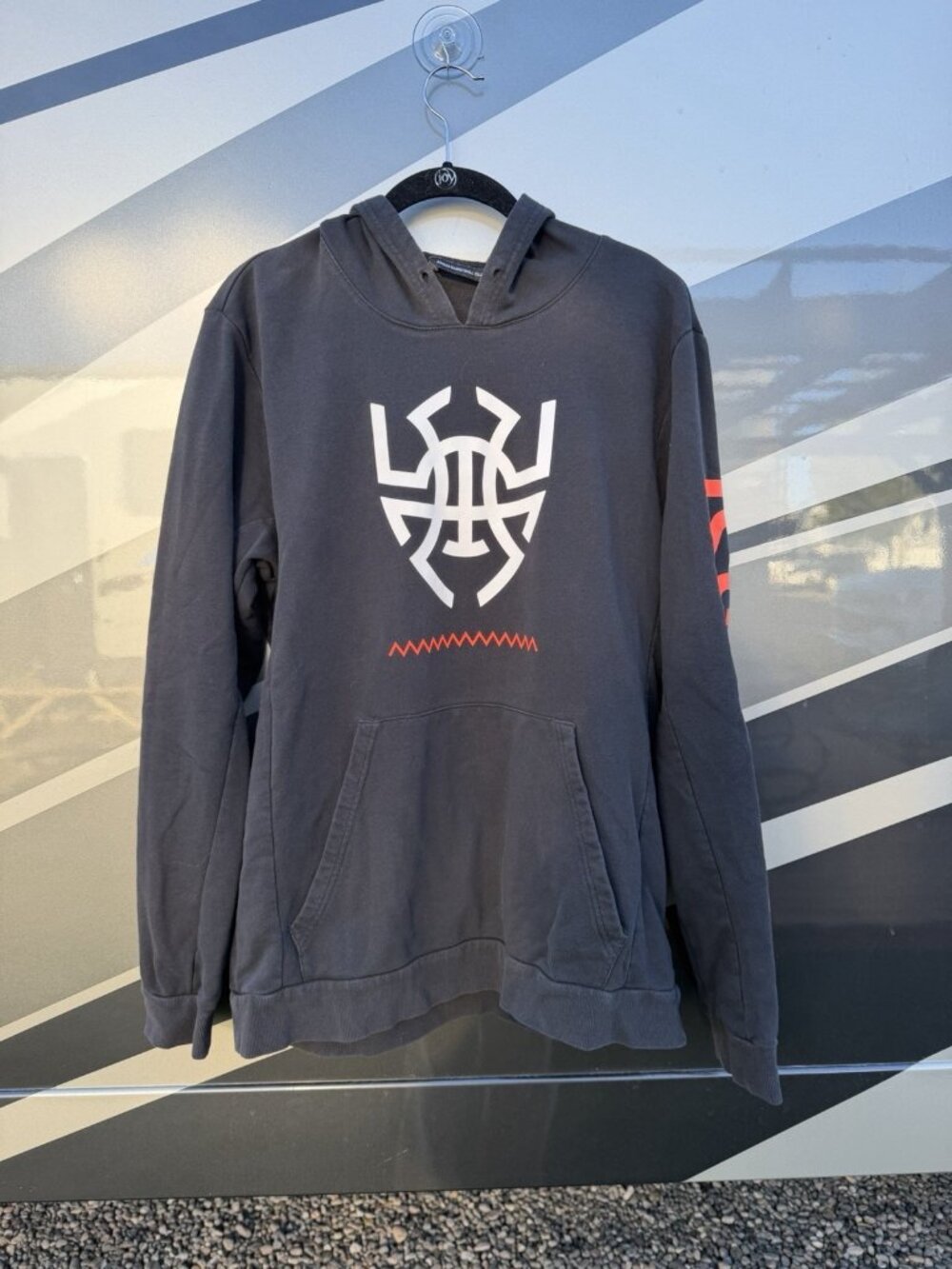 ADIDAS Basketball Club Donovan Mitchell DON #1 Spida black hoodie L logo